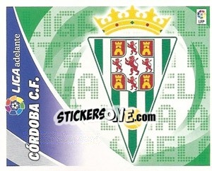 Sticker ESCUDO Córdoba C.F. - Liga Spagnola 2012-2013 - Colecciones ESTE
