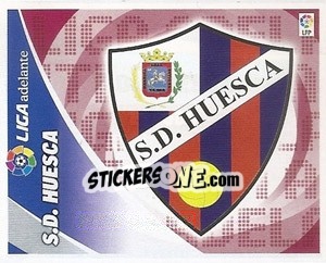 Sticker ESCUDO S.D.Huesca - Liga Spagnola 2012-2013 n. 629 - Colecciones ESTE