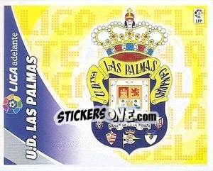 Sticker ESCUDO U.D. Las Palmas - Liga Spagnola 2012-2013 - Colecciones ESTE