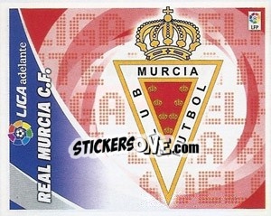 Sticker ESCUDO Real Murcia C.F. - Liga Spagnola 2012-2013 n. 634 - Colecciones ESTE