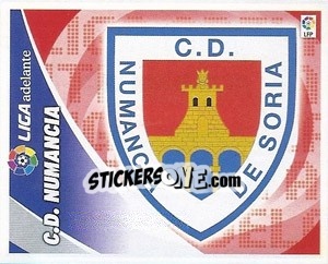 Sticker ESCUDO C.D.Numancia - Liga Spagnola 2012-2013 n. 635 - Colecciones ESTE