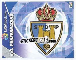 Figurina ESCUDO S.D. Ponferradina - Liga Spagnola 2012-2013 - Colecciones ESTE