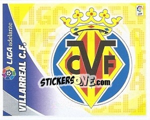 Cromo ESCUDO Villareal C.F. - Liga Spagnola 2012-2013 - Colecciones ESTE