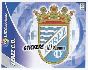 Cromo ESCUDO Xerez C.D. - Liga Spagnola 2012-2013 - Colecciones ESTE