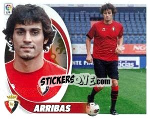 Sticker 3. Arribas (C. At. Osasuna) - Liga Spagnola 2012-2013 - Colecciones ESTE
