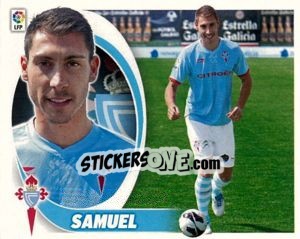 Sticker 5. Samuel (R.C. Celta) - Liga Spagnola 2012-2013 - Colecciones ESTE