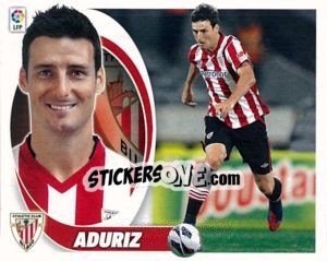Sticker 6. Aduriz (Athletic Club) - Liga Spagnola 2012-2013 n. 656 - Colecciones ESTE