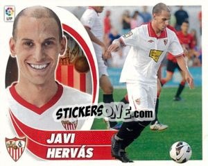 Sticker 11. Javi Hervás (Sevilla F.C.) - Liga Spagnola 2012-2013 n. 661 - Colecciones ESTE