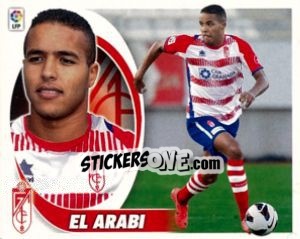 Sticker 14. El Arabi (Granada C.F.) - Liga Spagnola 2012-2013 n. 664 - Colecciones ESTE