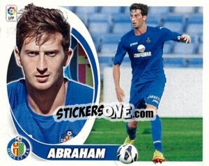Sticker 15. Abraham (Getafe C.F.) - Liga Spagnola 2012-2013 - Colecciones ESTE