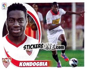 Cromo 20. Kondogbia (Sevilla F.C.) - Liga Spagnola 2012-2013 - Colecciones ESTE