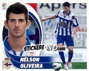 Sticker 23. Nélson Oliveira (R.C. Deportivo) - Liga Spagnola 2012-2013 - Colecciones ESTE