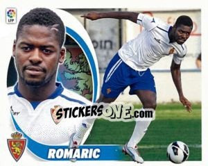 Sticker 24. Romaric (R. Zaragoza) - Liga Spagnola 2012-2013 n. 674 - Colecciones ESTE