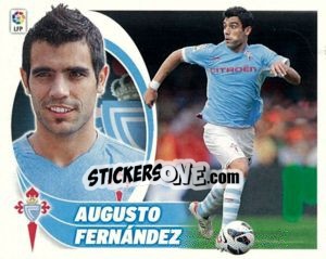Sticker 32. Augusto Fernández (R.C. Celta) - Liga Spagnola 2012-2013 - Colecciones ESTE