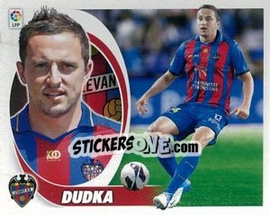 Cromo 39. Dudka (Levante U.D.) - Liga Spagnola 2012-2013 - Colecciones ESTE