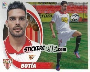 Cromo 41. Botia (Sevilla F.C.) - Liga Spagnola 2012-2013 - Colecciones ESTE