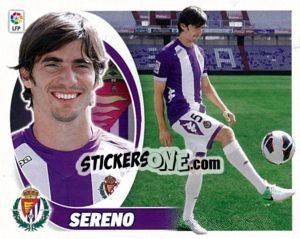Cromo 43. Sereno (R. Valladolid C.F) - Liga Spagnola 2012-2013 - Colecciones ESTE