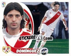 Cromo 46. Alejandro Domínguez (Rayo Vallecano) - Liga Spagnola 2012-2013 - Colecciones ESTE