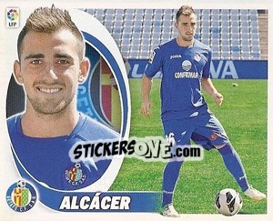 Sticker 48. Alcácer (Getafe C.F.) - Liga Spagnola 2012-2013 n. 698 - Colecciones ESTE