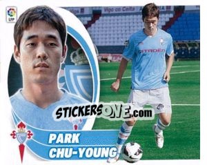 Sticker 55. Park Chu-Young (R.C. Celta) - Liga Spagnola 2012-2013 - Colecciones ESTE