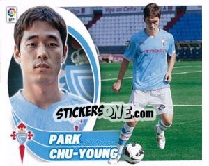 Sticker 55. Park Chu-Young (R.C. Celta) - Liga Spagnola 2012-2013 n. 705 - Colecciones ESTE