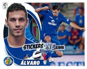 Sticker 59. Álvaro (Getafe C.F.) - Liga Spagnola 2012-2013 n. 709 - Colecciones ESTE