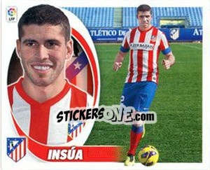 Sticker Insúa - Liga Spagnola 2012-2013 n. 2TR - Colecciones ESTE