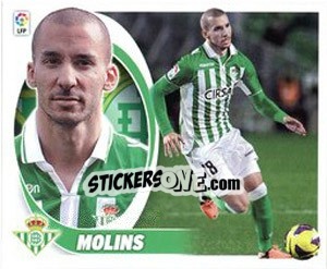 Sticker Molins - Liga Spagnola 2012-2013 n. 4TR - Colecciones ESTE