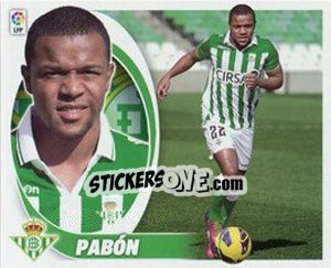 Figurina Pabón - Liga Spagnola 2012-2013 n. 5TR - Colecciones ESTE