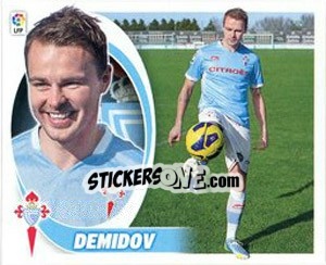 Sticker Demidov - Liga Spagnola 2012-2013 n. 6TR - Colecciones ESTE