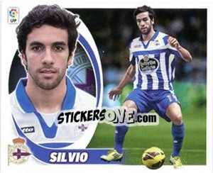 Sticker Silvio - Liga Spagnola 2012-2013 n. 8TR - Colecciones ESTE