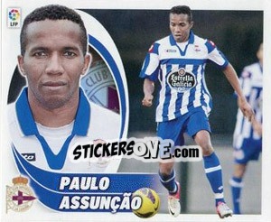 Sticker Paulo Assunçâo - Liga Spagnola 2012-2013 - Colecciones ESTE