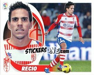 Sticker Recio - Liga Spagnola 2012-2013 n. 13TR - Colecciones ESTE