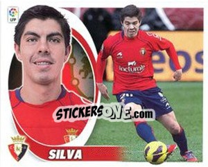 Sticker Silva - Liga Spagnola 2012-2013 n. 30TR - Colecciones ESTE