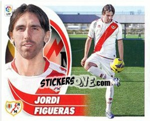 Sticker Jordi Figueras - Liga Spagnola 2012-2013 n. 32TR - Colecciones ESTE