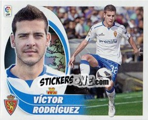Sticker Víctor Rodríguez - Liga Spagnola 2012-2013 n. 37TR - Colecciones ESTE