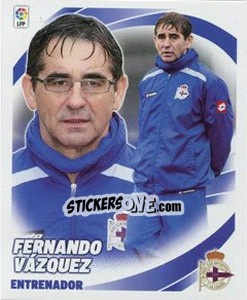 Figurina Fernando Vazquez - Liga Spagnola 2012-2013 n. 40TR - Colecciones ESTE