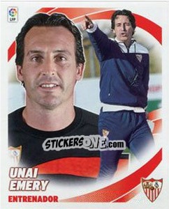 Sticker Unai Emery - Liga Spagnola 2012-2013 n. 43TR - Colecciones ESTE