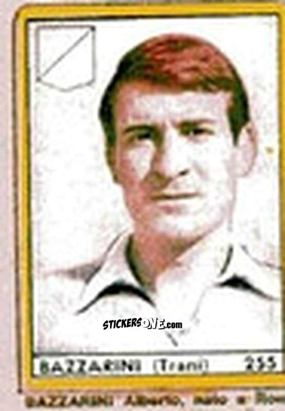 Sticker Bazzarini - Maghi del Gol Campionato di Calcio 1964-1965
 n. 255 - Baggioli