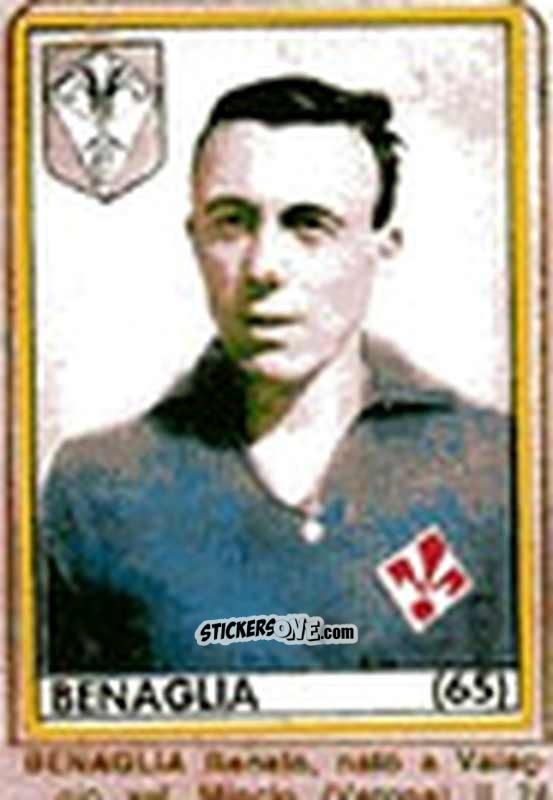 Sticker Benaglia - Maghi del Gol Campionato di Calcio 1964-1965
 n. 65 - Baggioli