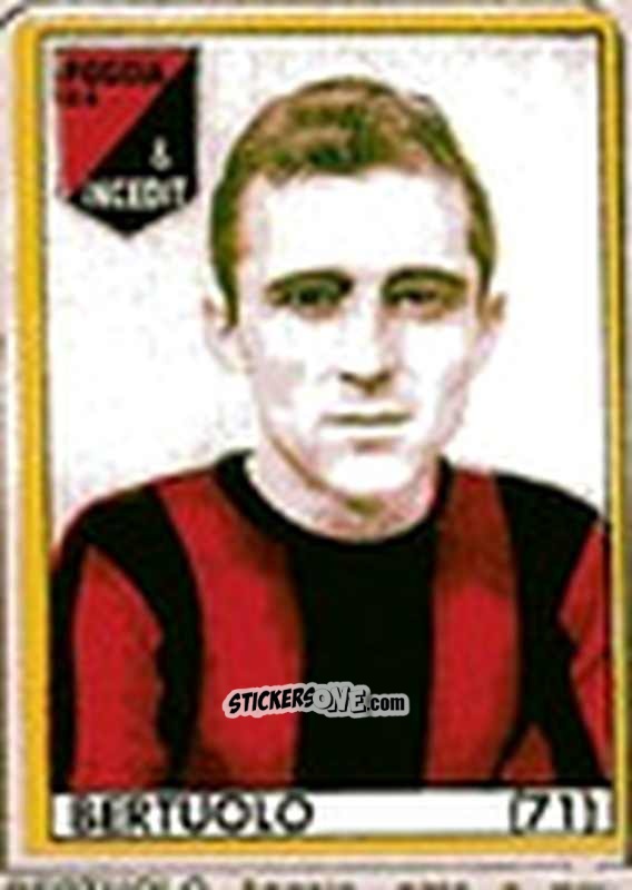 Sticker Bertuolo - Maghi del Gol Campionato di Calcio 1964-1965
 n. 71 - Baggioli
