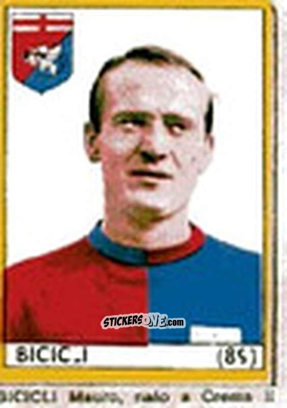 Cromo Bicicli - Maghi del Gol Campionato di Calcio 1964-1965
 n. 89 - Baggioli