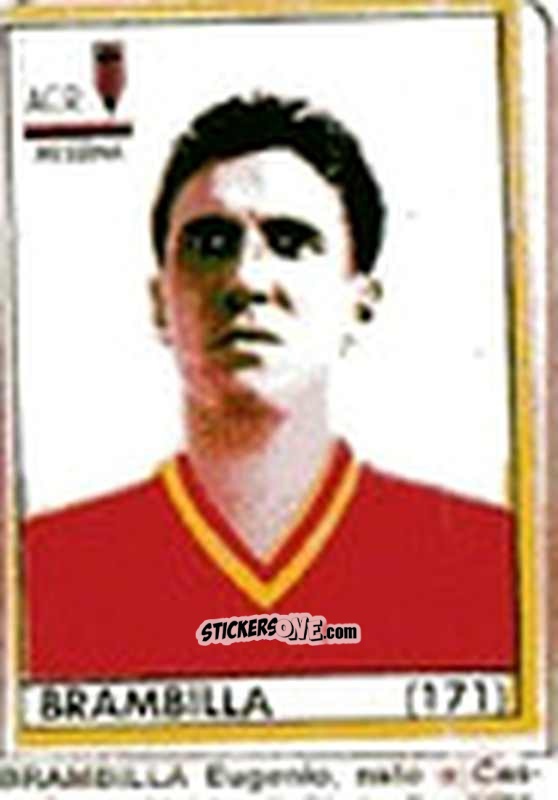 Figurina Brambilla - Maghi del Gol Campionato di Calcio 1964-1965
 n. 171 - Baggioli