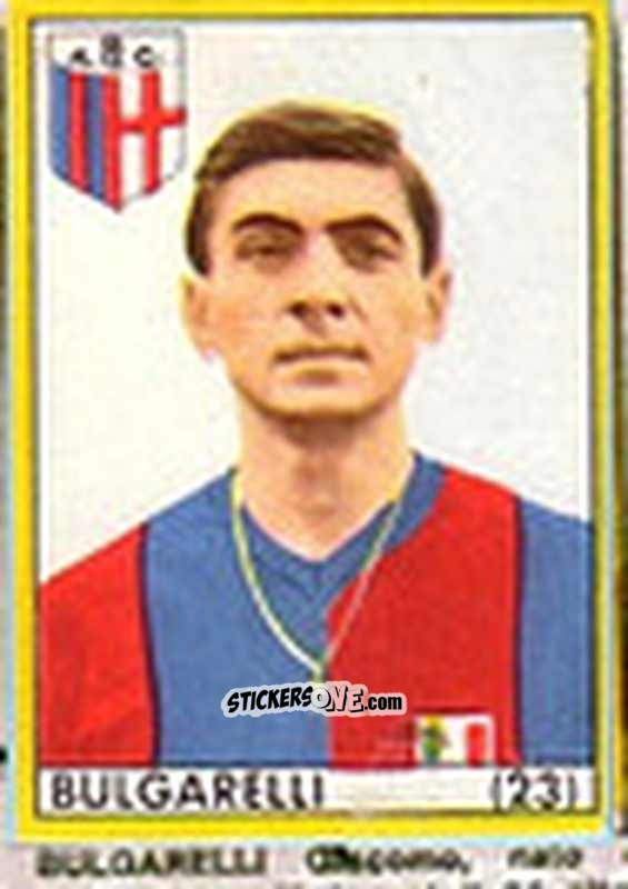 Sticker Bulgarelli - Maghi del Gol Campionato di Calcio 1964-1965
 n. 23 - Baggioli