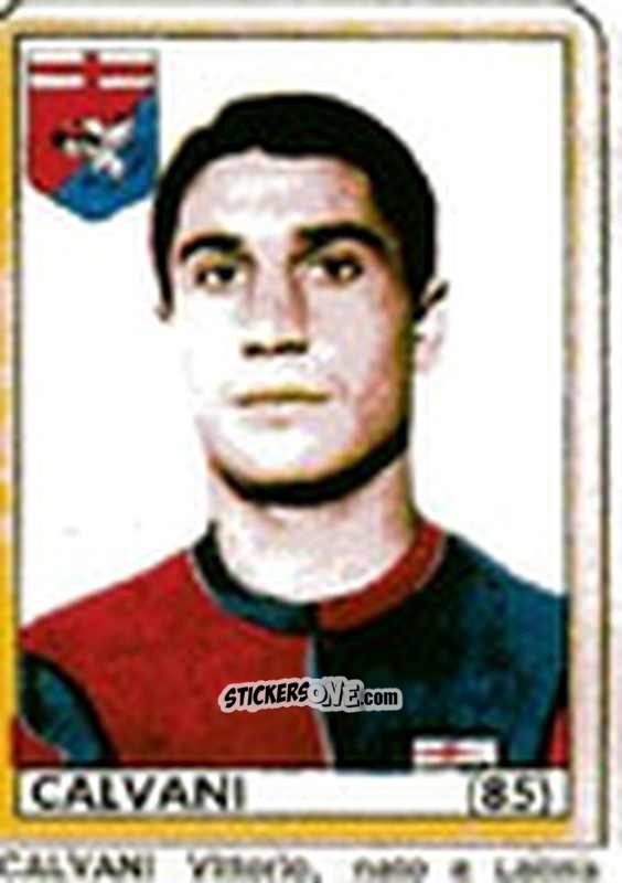 Sticker Calvani - Maghi del Gol Campionato di Calcio 1964-1965
 n. 85 - Baggioli