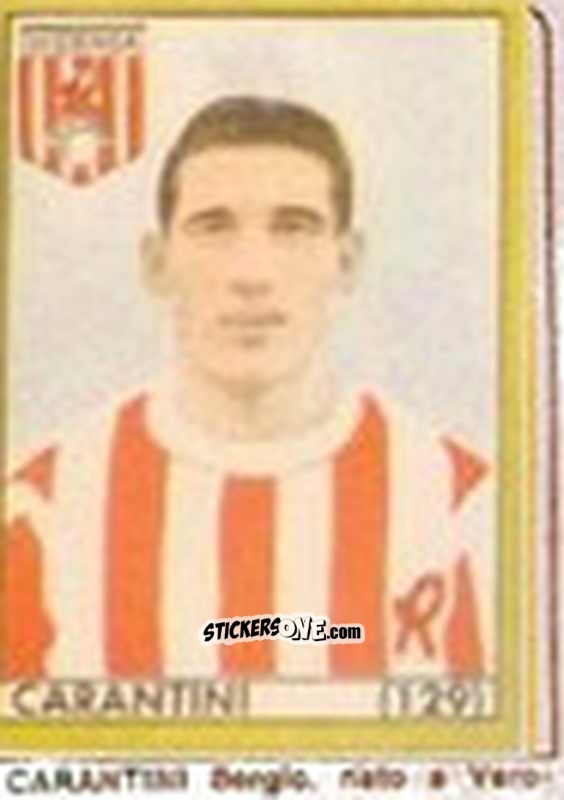 Sticker Carantini - Maghi del Gol Campionato di Calcio 1964-1965
 n. 129 - Baggioli
