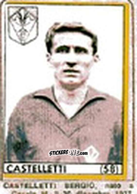 Cromo Castelletti - Maghi del Gol Campionato di Calcio 1964-1965
 n. 58 - Baggioli