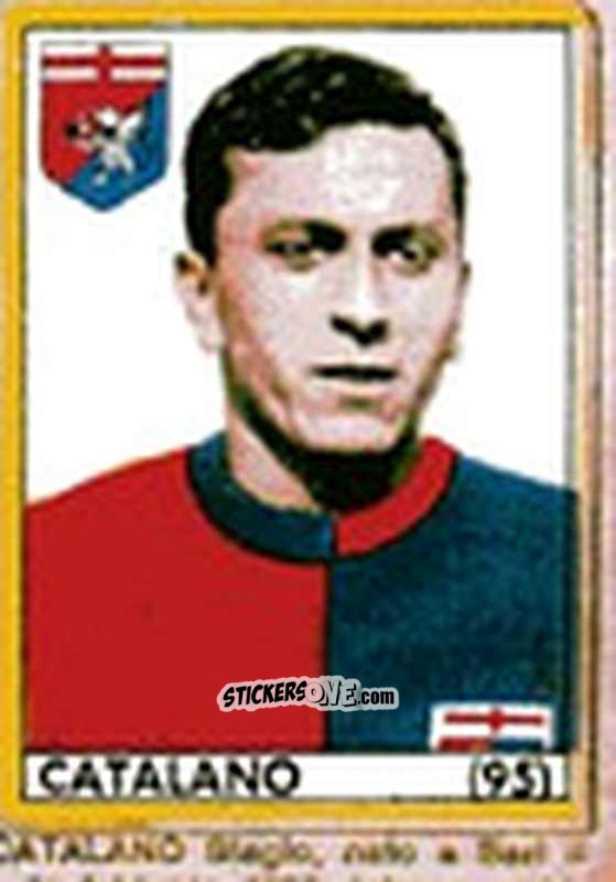 Sticker Catalano - Maghi del Gol Campionato di Calcio 1964-1965
 n. 95 - Baggioli