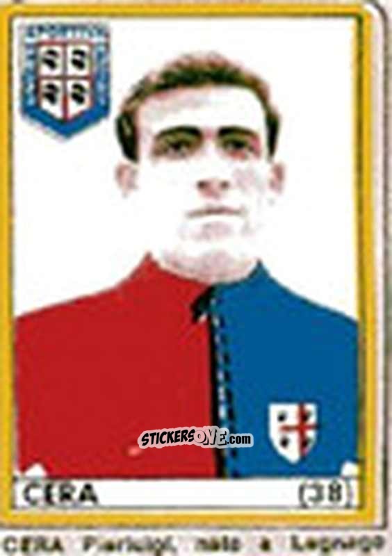 Sticker Cera - Maghi del Gol Campionato di Calcio 1964-1965
 n. 38 - Baggioli