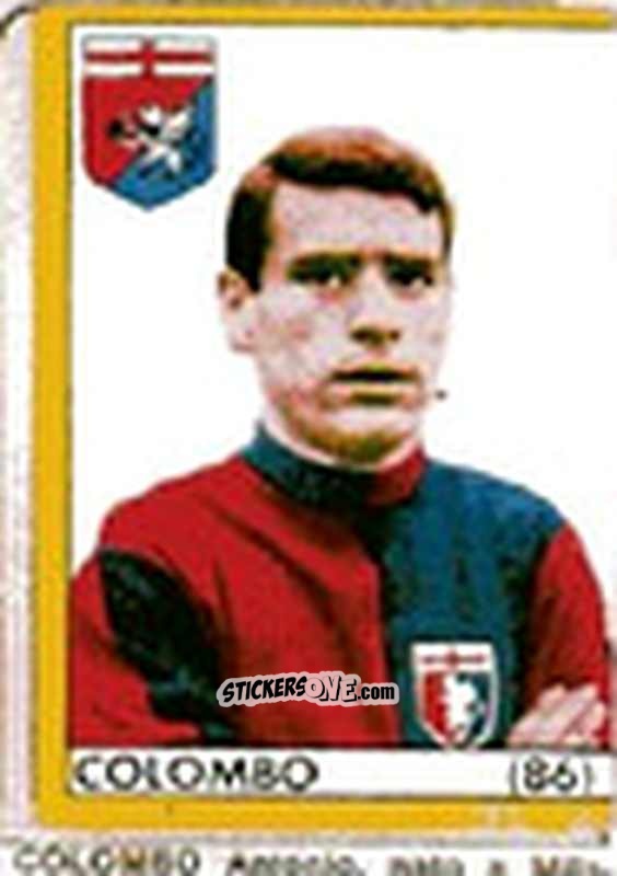 Sticker Colombo - Maghi del Gol Campionato di Calcio 1964-1965
 n. 86 - Baggioli